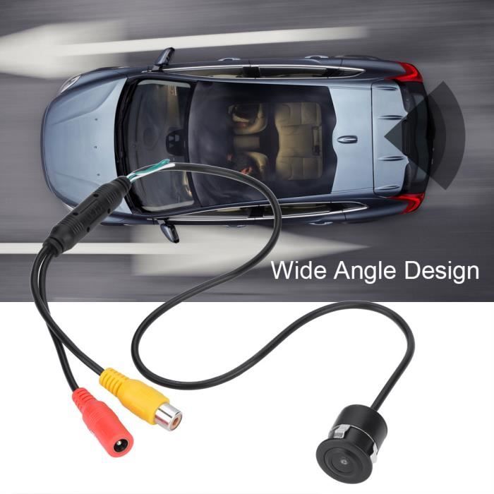 Caméra CCD grand angle nocturne infrarouge CCTV caméra étanche grand angle 170 ° pour voitures