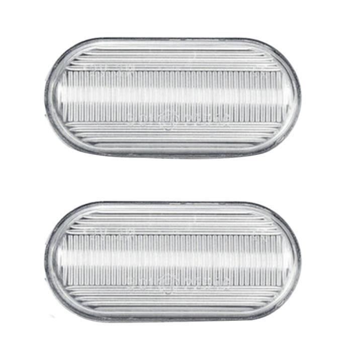 2 PièCes SéRies Voiture LED Feux de Position LatéRaux Clignotants Lampe RéPéTiteur de LumièRe pour Nissan Qashqai J10 Micra C
