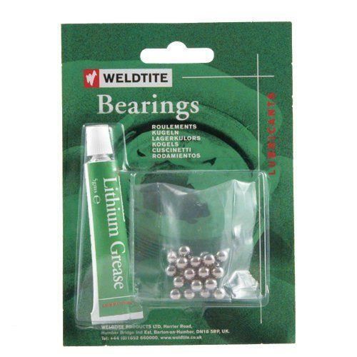 Weldtite Graisse et bille de roulement 1/4`` - BB024