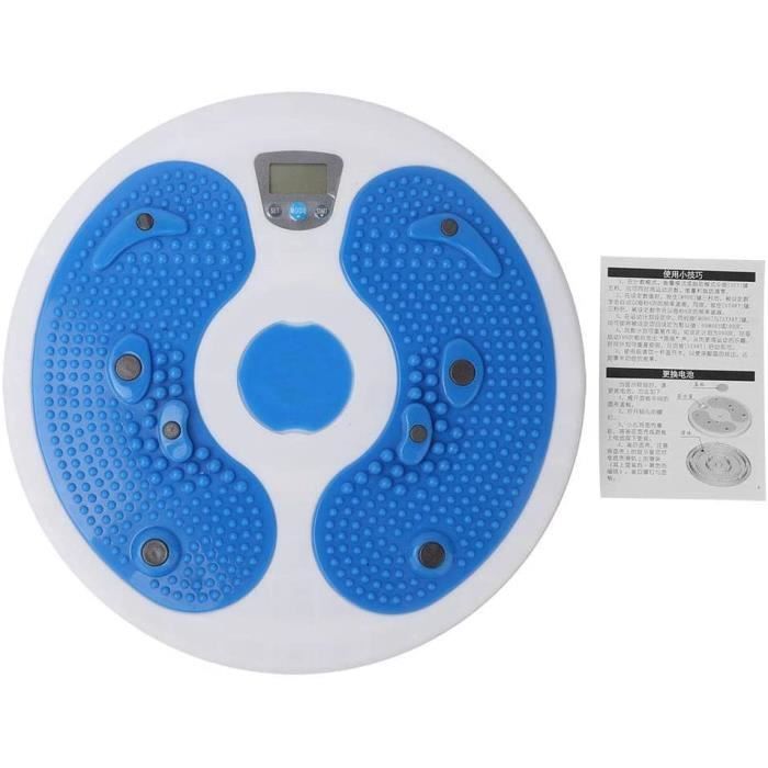 PLATEFORME VIBRANTE - PLAQUE VIBRANTE VGEBY Taille Twister Plaque, Magnet Calorie Count Taille Twister Disc Électronique 24