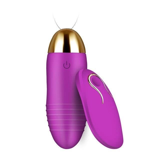 Nouveau vibrateur 10 vitesses jouets sexuels pour femme avec télécommande sans fil jouets en silicone pour adultes - Type Purple