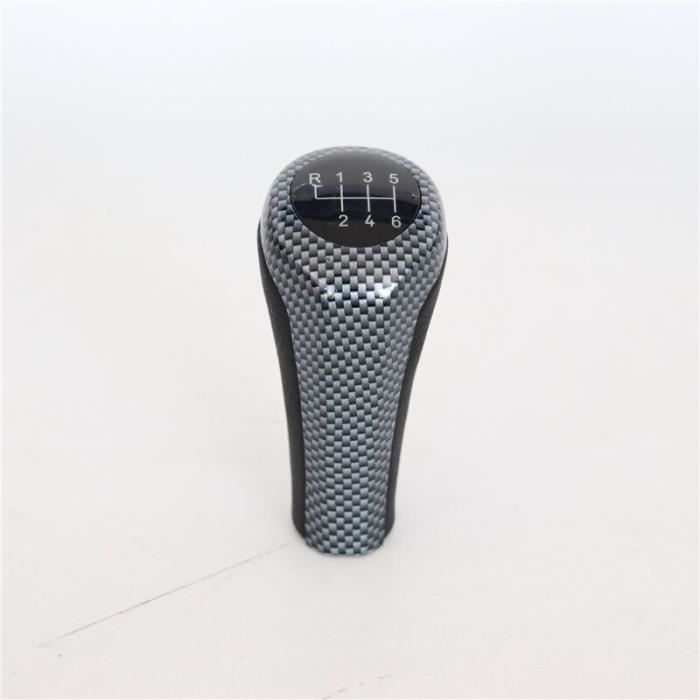Pièces Auto,Pommeau de levier de vitesse de voiture de sport, 5 ou 6 vitesses, pour BMW E90, E91, E92, E93, E30 - Type 6 Speed-Y03
