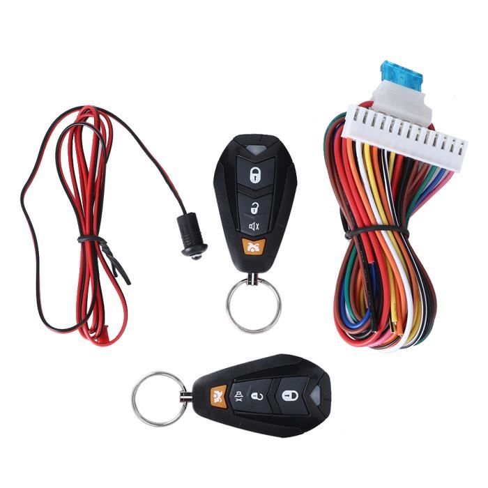 EBTOOLS Système de démarrage à distance sans clé Système d'entrée sans clé universel Kit de verrouillage central de porte