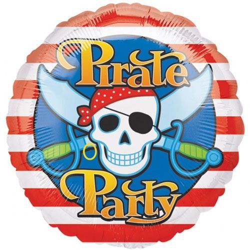 Ballon Pirate Party Non Gonflé