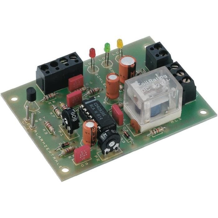 Kit mini-centrale d'alarme 12 - 15 V/DC Conrad