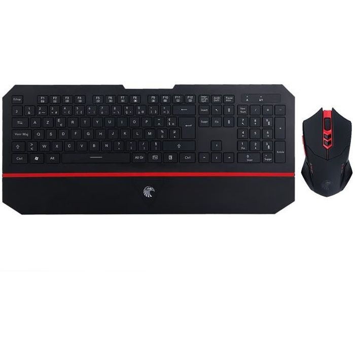 Pack ensemble Clavier souris sans fil bluetooth -AZERTY