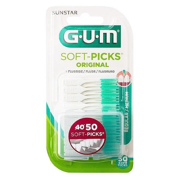 Gum Brossette Interdentaire Soft-Picks Original Medium 50 unités