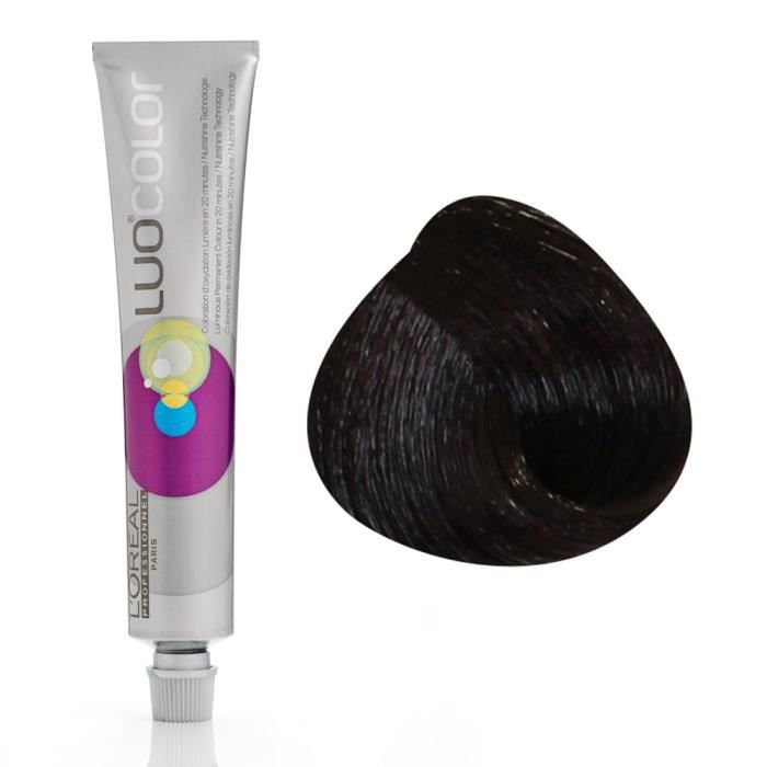 L'Oréal Professionnel Colorations Luo Color Nutrigelée 3 : Châtain Foncé Avec ammoniaque, 50ml