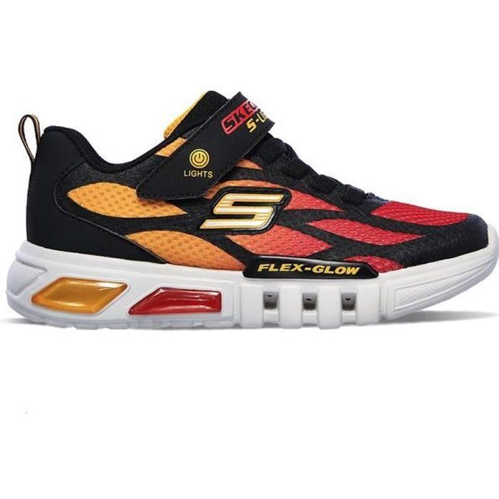 Baskets Skechers S Lights Flex-Glow - Dezlom 400016L-BKRD