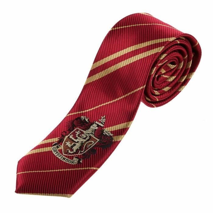 Costume adulte unisexe JS One Harry Porter ensemble de cape de déguisement - Cravate (Rouge)