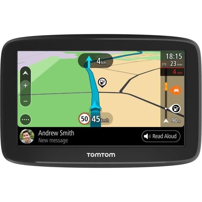 TomTom GO Basic 5'' - GPS auto 5 pouces, cartographie Europe 49, Wi-Fi intégré