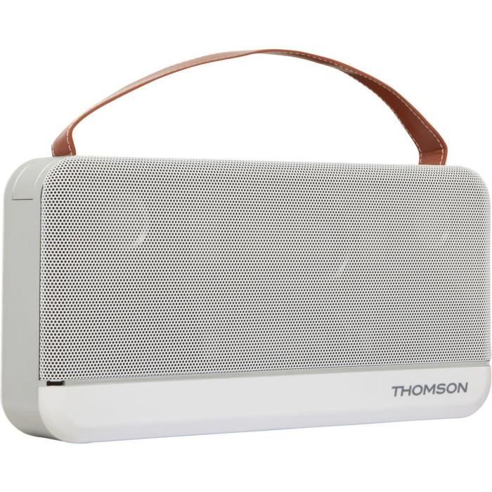 THOMSON WS03 Speaker Bluetooth - Grande taille - Blanc