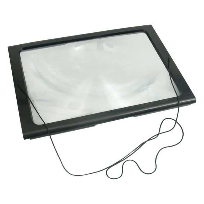 Loupe à poser ou à suspendre en bandoulière AUTONOMIE ET BIEN ÊTRE TMI 6755 - Grossissement x3 - 29 x 11 x 20cm