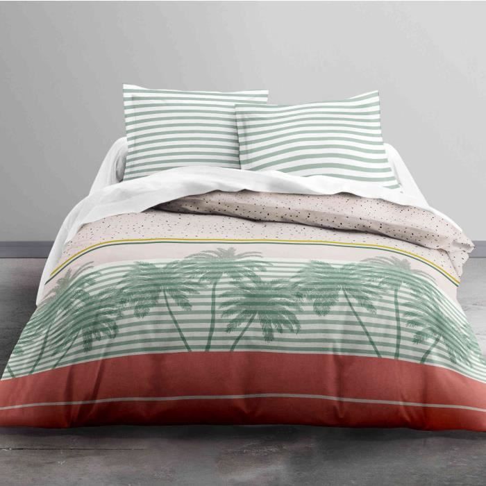 Parure de lit Today Sunshine Palms 100% coton - taille:240 x 260 cm