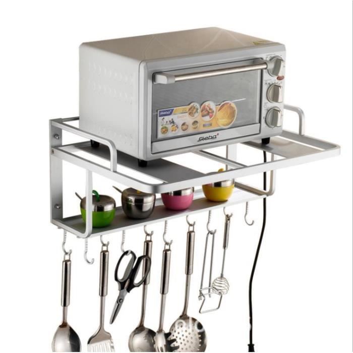 2 X Etagères micro micro ondes four ,support mural de rangement cuisine