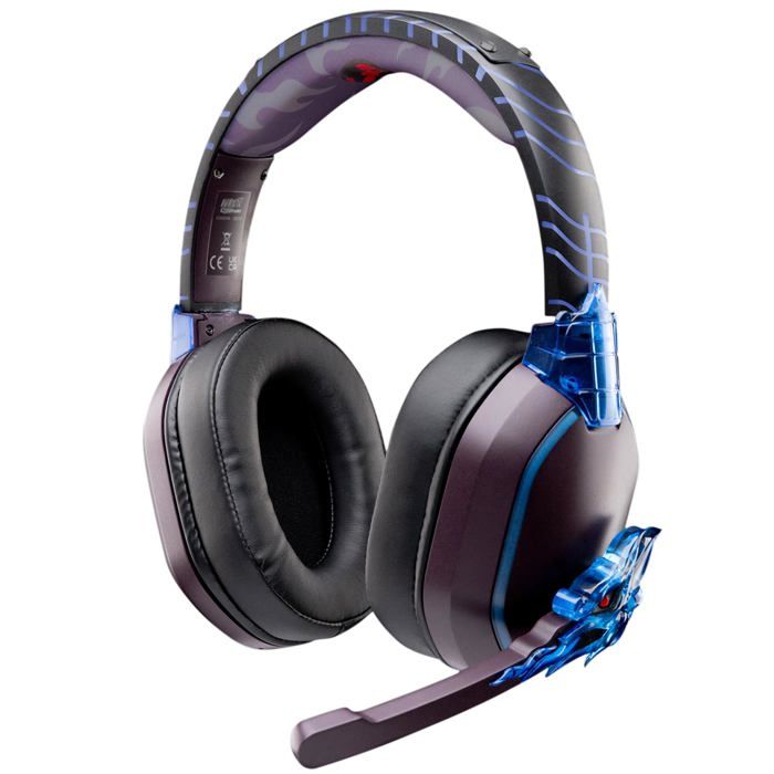 Casque - Lexip x Tsume - Naruto Shippuden Madara - Bluetooth 5.1 - Compatible PC/Switch - Micro détachable