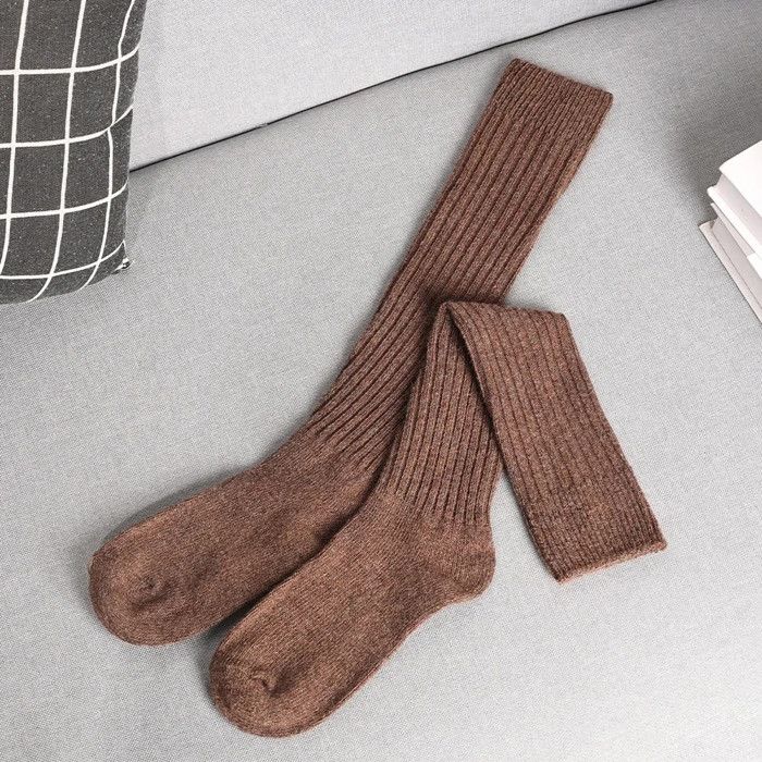 Chaussettes Cachemire grège - Mes Chaussettes Mongoles