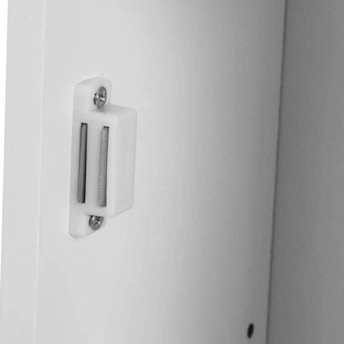 Lot De 5 Prises à Rouleau Pour Porte - ABS Blanc, Diamètre 6mm, Meuble Armoire
