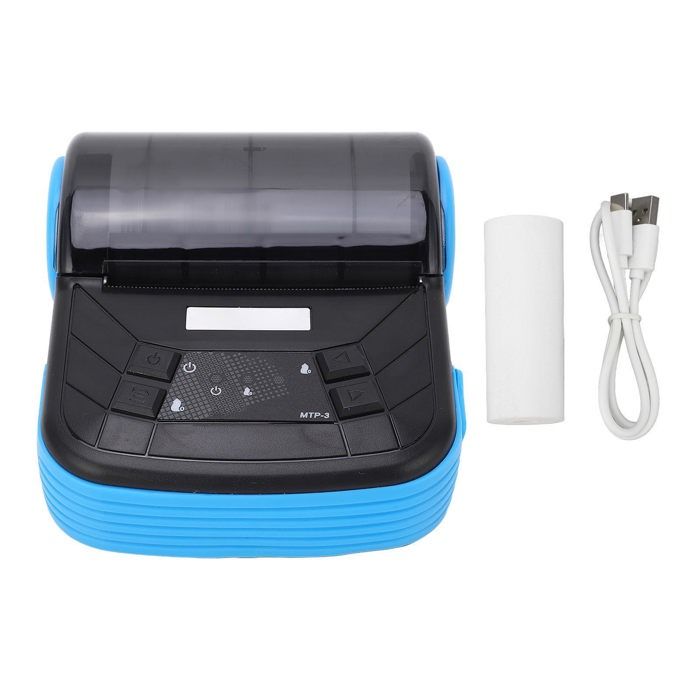 Imprimante Thermique Bluetooth Cicony 58mm - Portable Pour Android IOS PC