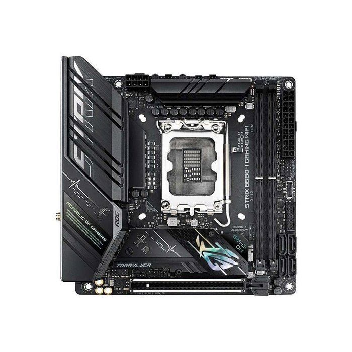 Carte mère ASUS ROG STRIX B660-I GAMING WIFI Intel B660 LGA 1700 2xDDR5 96GB Mini-ITX - Asus