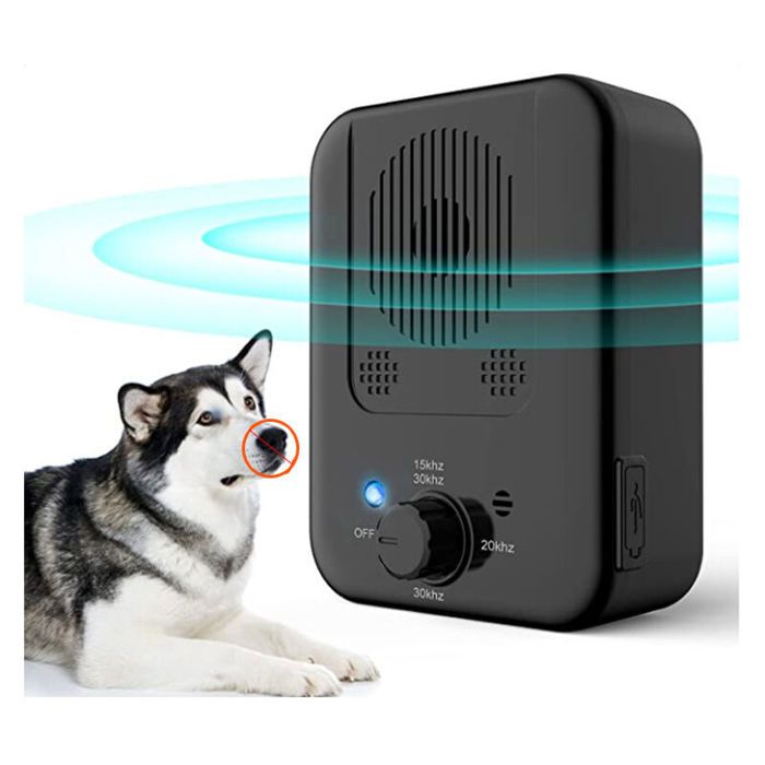 Comparer les prix de Dispositif Anti-Aboiement Ultrasons 3 Frquences Rechargeable Outil dEntranement pour Chiens de Toutes Tailles YYV