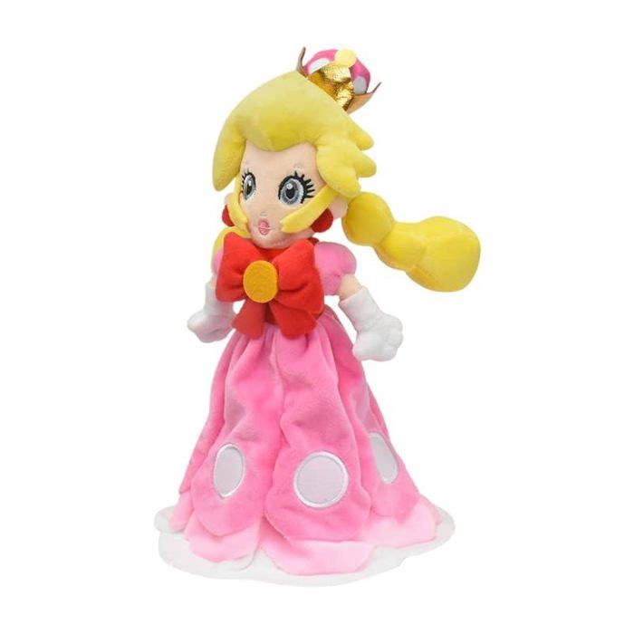 Mignon Kawaii Mario Luiji Goomba Kamek Yoshi peluche douce jouets mignon crapaud princesse pêche marguerite Rosalina Toadette Paul1