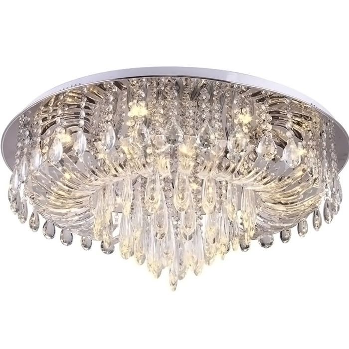 Lampe De Plafond Toolight App781-9C Plafonnier 50 X 50 X 50 Cm Transparent