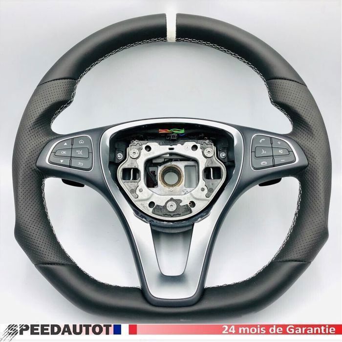 Mercedes Volant Aplati Mercedes Classe W447 Vito Cla W117 C W205 Gla volant reconditionné