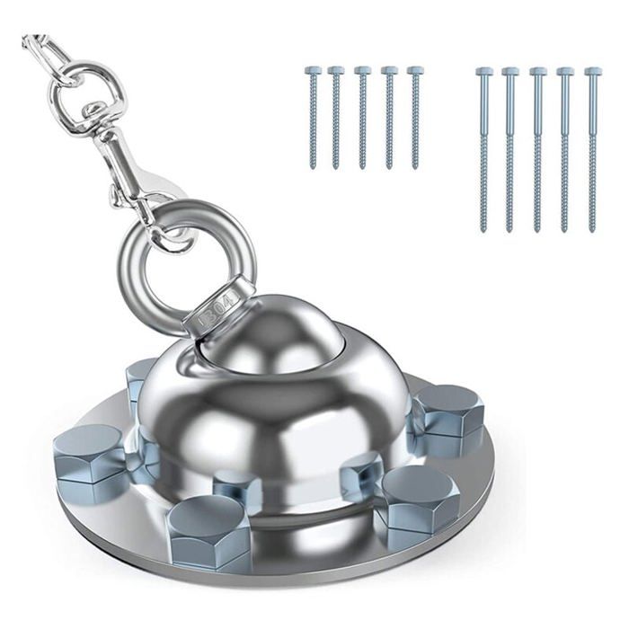 Comparer les prix de Piquet pour chien robuste rotatif à 360° support de piquet de sol attaché à une chaîne dancre