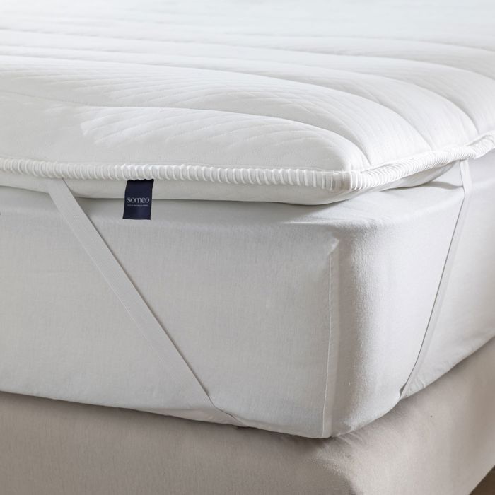 Surmatelas ressorts 160x200 ferme Someo Eclipse