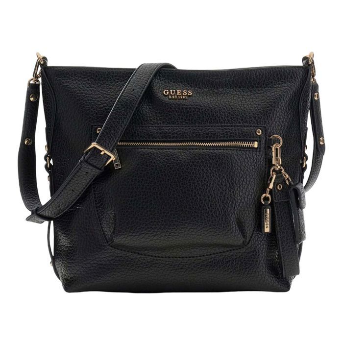 GUESS Sac à épaule noir pour femme - Marsha Crossbody Bag 333174 noir ...