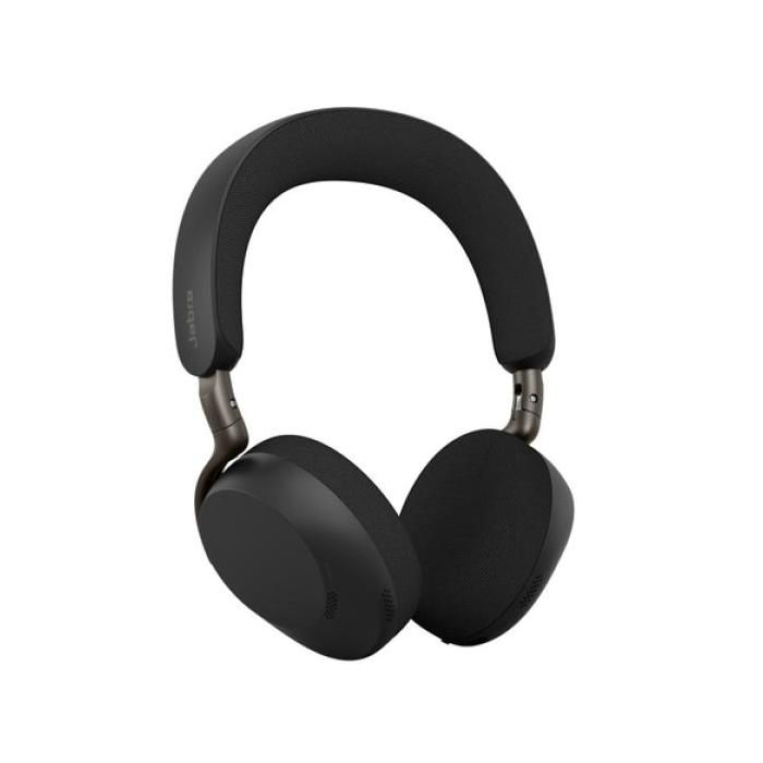 Jabra Evolve3 75 UC Micro casque sur oreille Bluetooth sans fil Suppresseur de bruit actif USB C via un adaptateur Bluetooth isolation acoustique certifié UC - vue 3