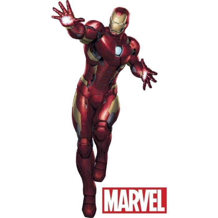 Iron Man Vinyl Decal/Autocollant-Choisir Couleur & Taille-Avengers