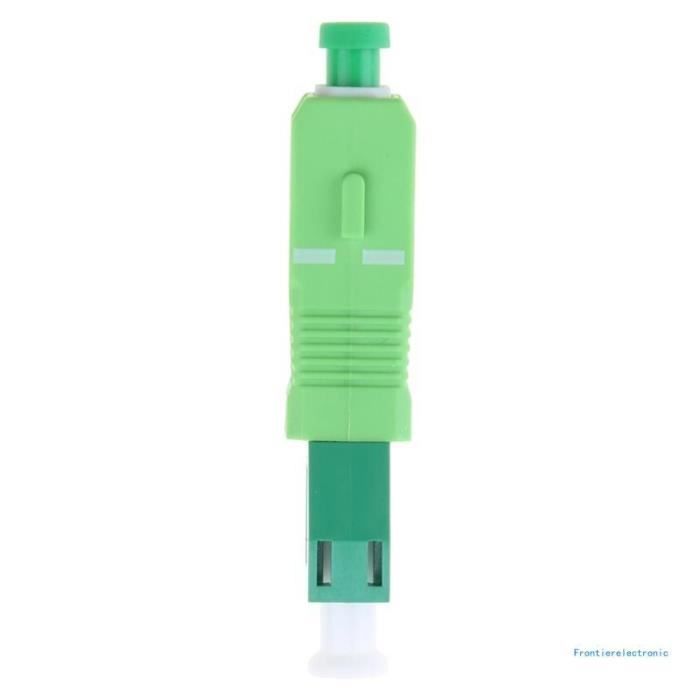 Adaptateur Fibre Optique LC APC Mâle Vers SC APC Femelle - Connecteur Basse Perte 0,2 DB - Pour Réseau FTTH, Testeur