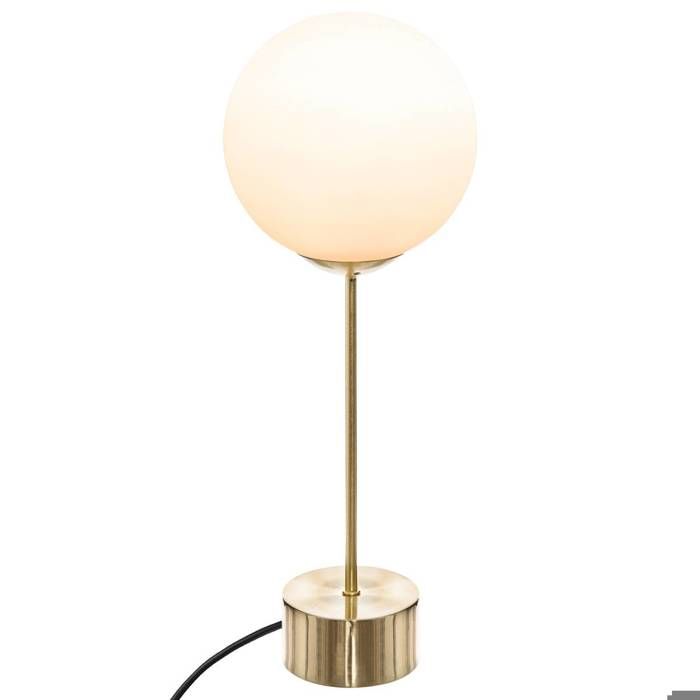 Lampe Dris métal doré H43cm - Atmosphera Créateur dintérieur