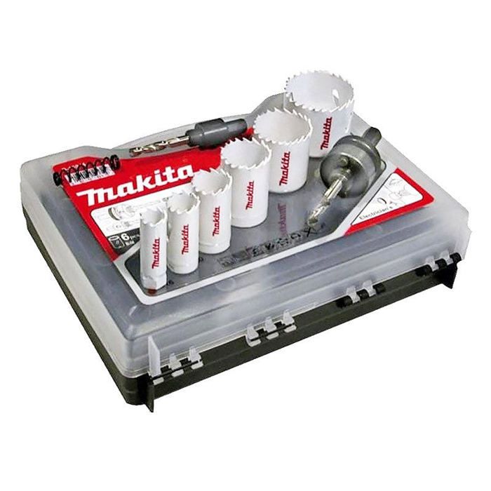 Coffret de 6 lames de scie trépans bimétal MAKITA - vue 3