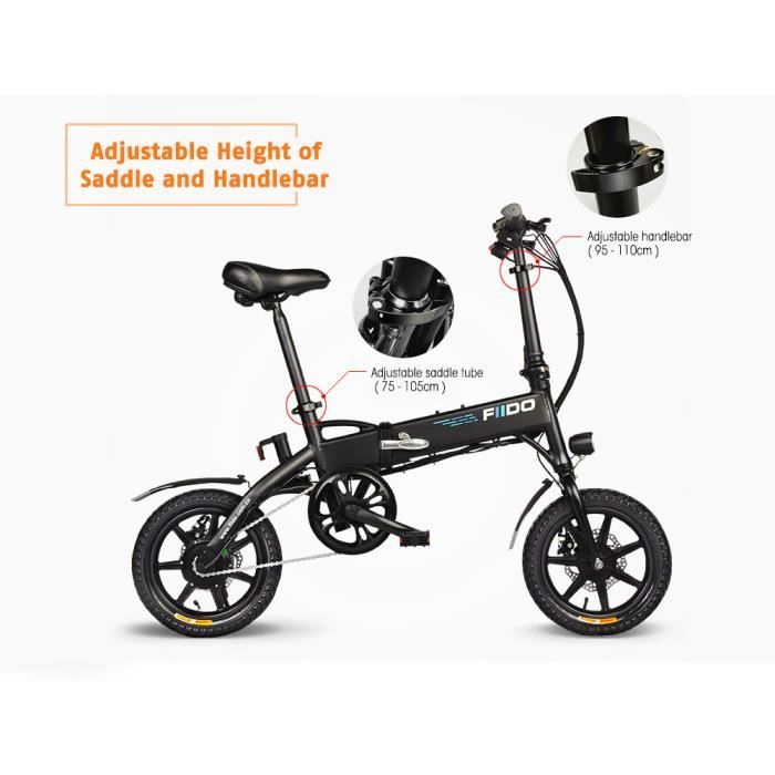 Velo electrique pliant fiido d1 shop