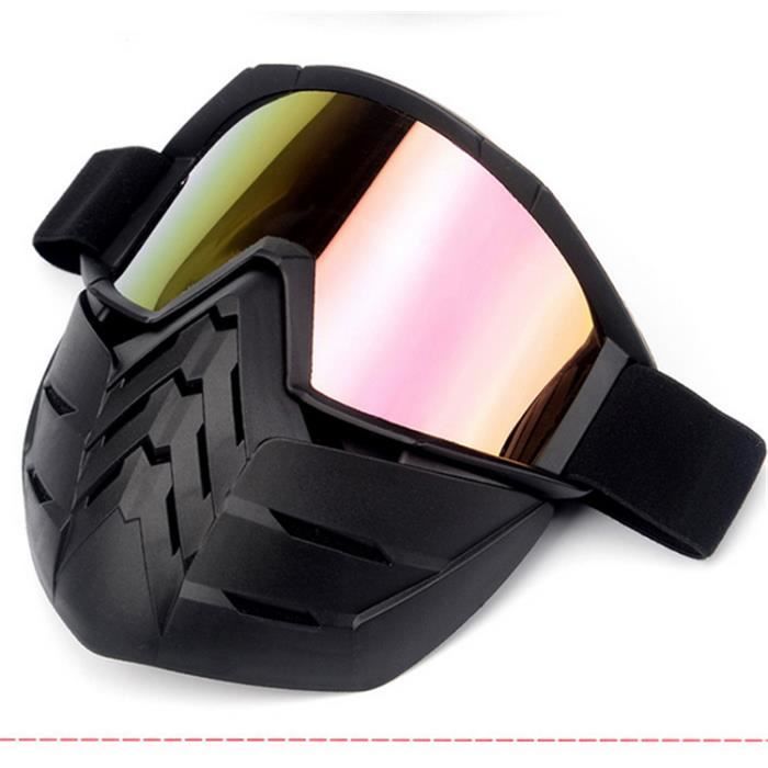 Masque tactique, style classique Soft Bullet Dart Protective Mirror Face  Mask Jeu rival pour Nerf -coloré - Cdiscount Auto