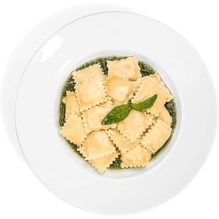 4 Assiettes à Salade En Mélamine Coquillages Marins - 9 Pouces, Résistantes - Occasion