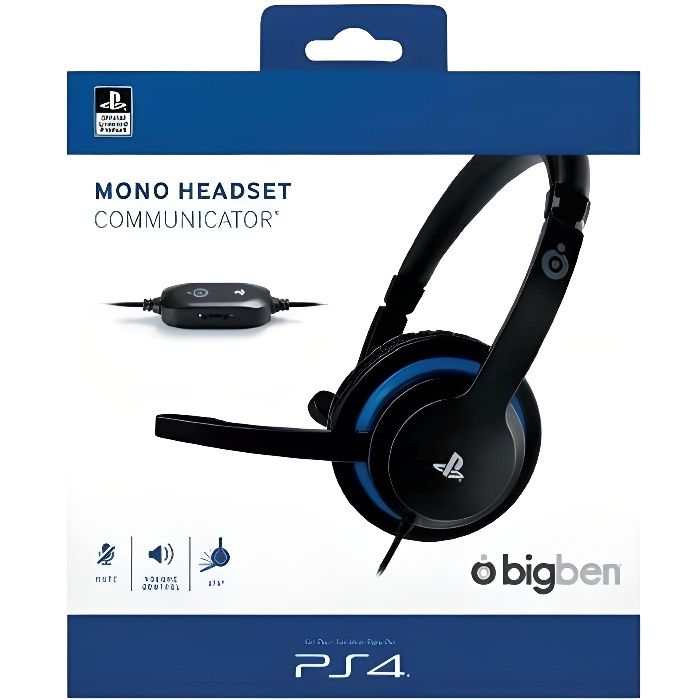 Big Ben Communicateur - PS4 - Filaire - Mono - Sur-oreille