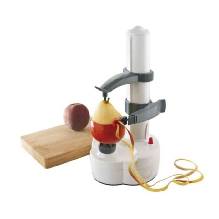 Éplucheurs :/ Rouge NEEZ Eplucheur de Pomme Fruit Carottier Remuer Trancheuse Coupeur et Éplucheurs de Pommes de Terre Légume Éplucher Machine pour Cuisine 