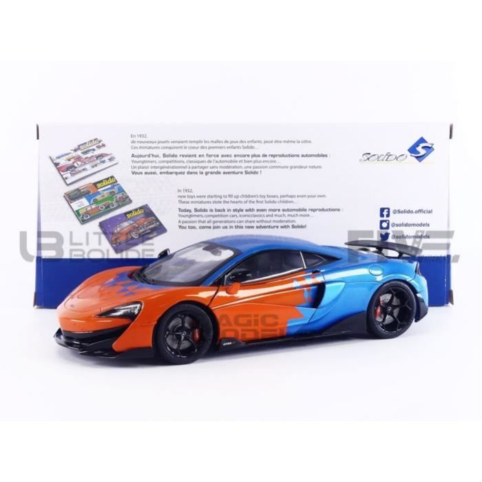 Voiture Miniature de Collection SOLIDO 1 18 MCLAREN 600LT F1