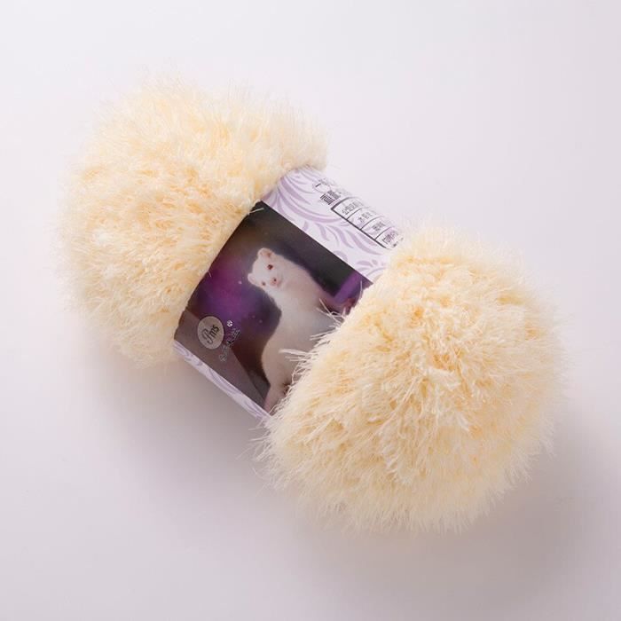 ZIRAN 16 Couleurs 8/10 Cm Bricolage Artificiel Fausse Fourrure De