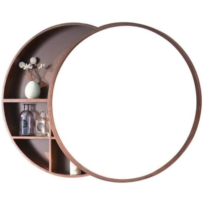 Armoires avec miroir Armoire de Toilette Ronde Miroir de courtoisie en
