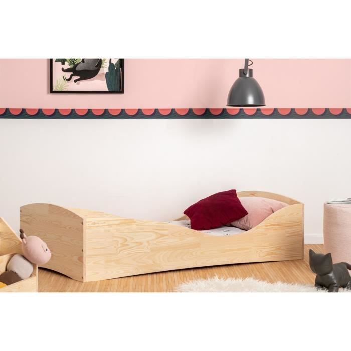 Lit Bebe 60 X 1 Cm Avec Sommier Style Moderne En Bois Naturel Modele P5 Cdiscount Maison Lit Bebe 60 X 1 Cm Avec Sommier Style Moderne En Bois Naturel Modele P5 Cdiscount Maison
