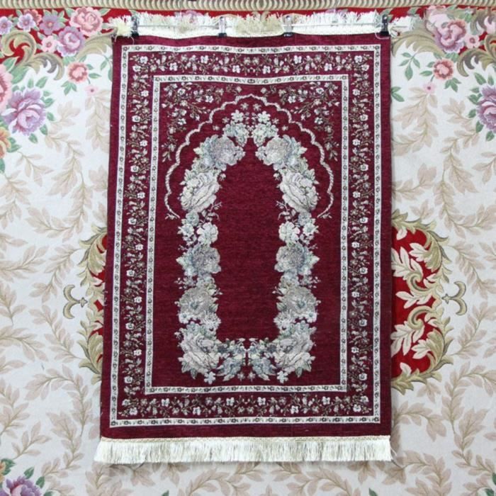 Tapis de prière pour musulmans Couverture de pèlerinage islamique Léger  Tapis mince Cadeau de Ramadan pour Jujube 70cm * 110cm - Cdiscount Maison