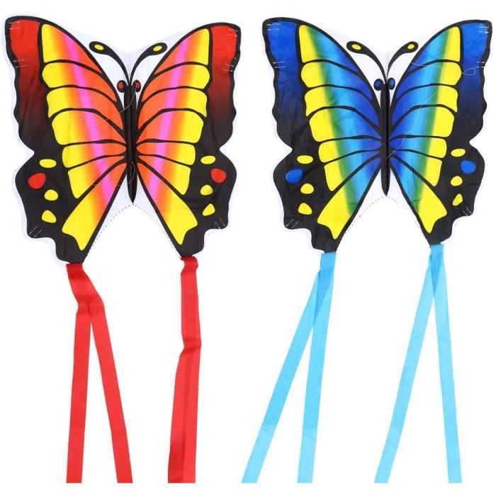 Cerf Volant Cerf-volant Papillon VLEDARLING - Pour Enfants Et Adultes