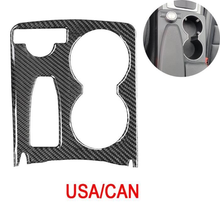 Shumo Cadre Porte-Gobelet Voiture Pour Mercedes Classe C W205 GLC W253 2015-2018 - Intérieur Argent