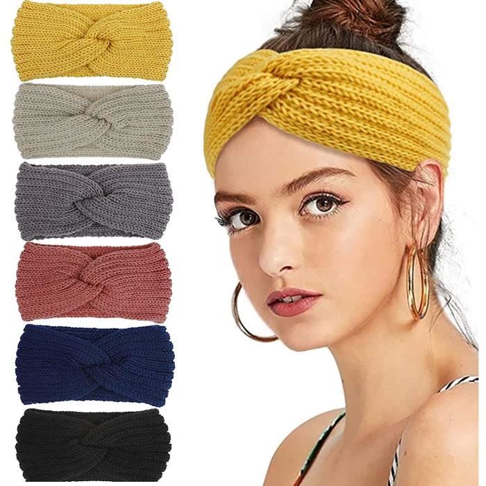 Bandeau cheveux femme tricot - Un grand marché