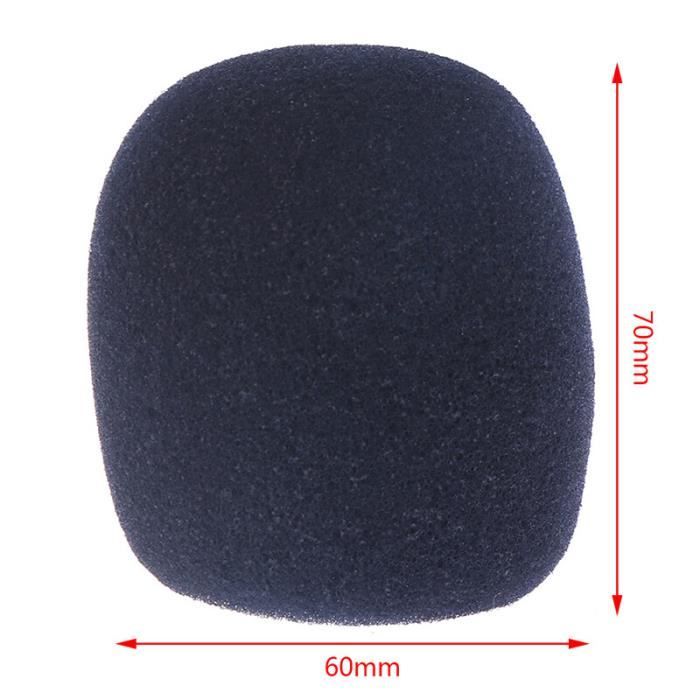 Microphone Mousse éponge Couvre Remplacement, Téléphone, Casque, Micro